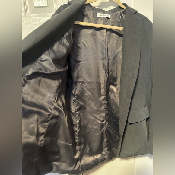 CICY BELL Dark Gray Blazer - Size XL - Picture 5 of 6
